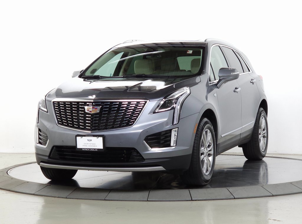 Certified Used 2022 Satin Steel Metallic Cadillac Premium Luxury image 1
