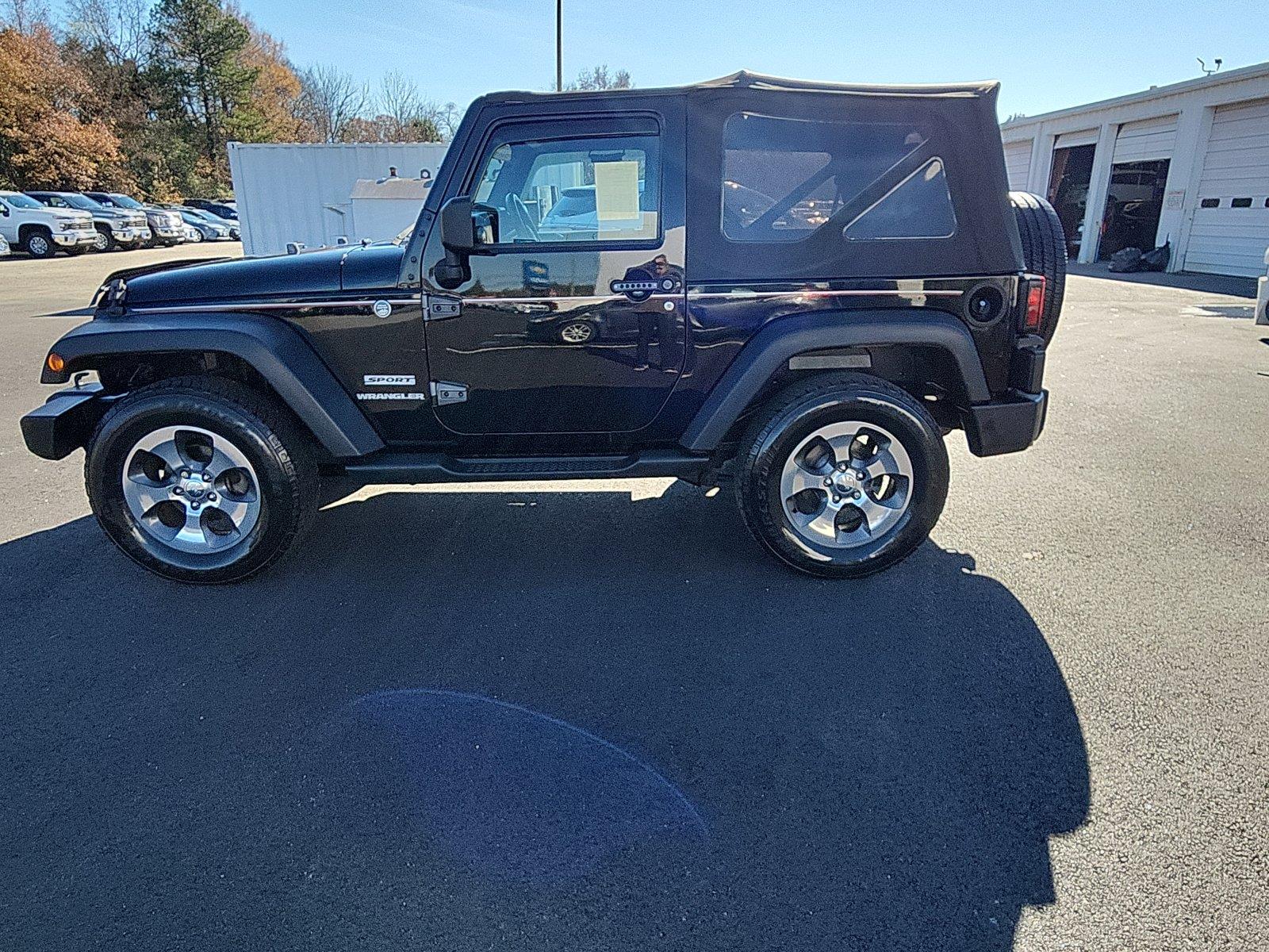 Used 2014 Jeep Wrangler Sport with VIN 1C4AJWAG3EL290353 for sale in Hopewell, VA