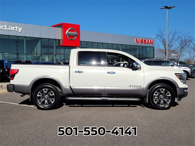 Used 2023 Nissan Titan Platinum Reserve with VIN 1N6AA1ED3PN113616 for sale in Little Rock