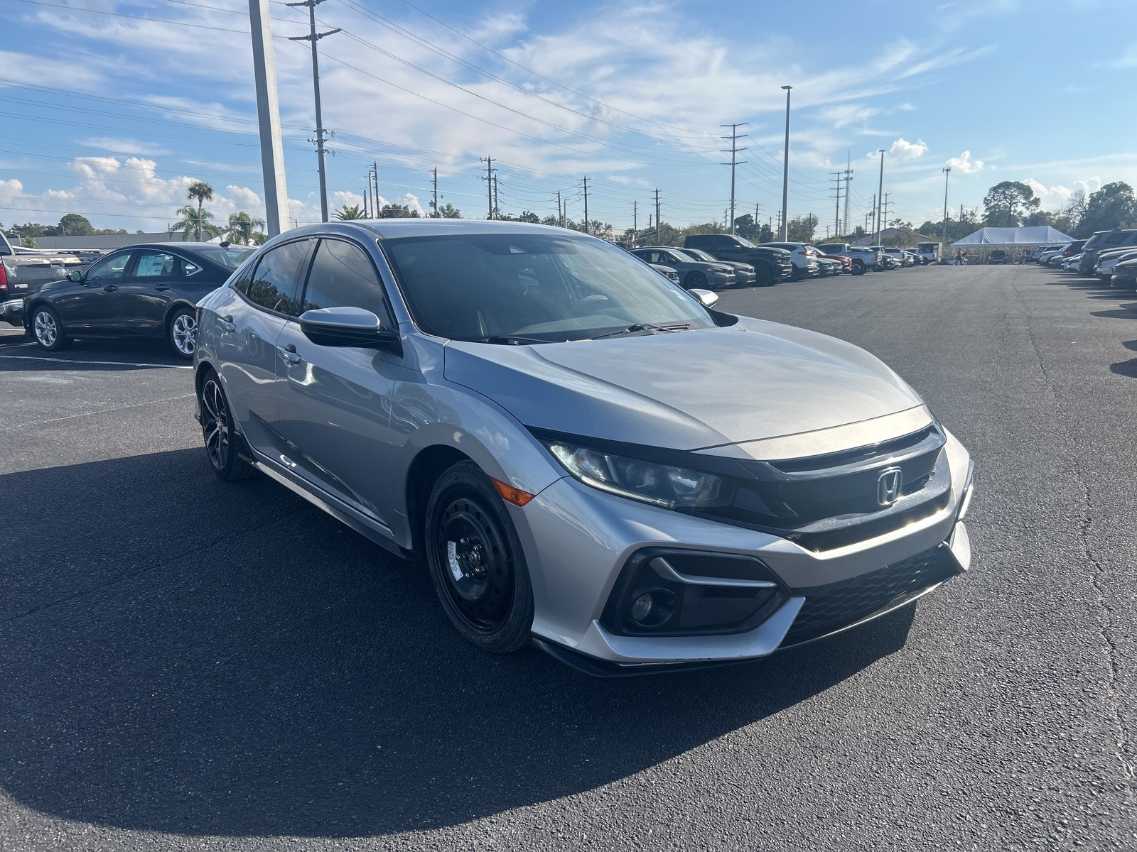 2020 Honda Civic Hatchback Sport's photo