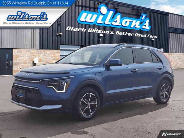 Certified Pre-Owned 2023 Kia Niro Plug-In Hybrid EX | Nav | Heated Wheel + Seats | CarPlay + Android | New Tires | New Brakes |