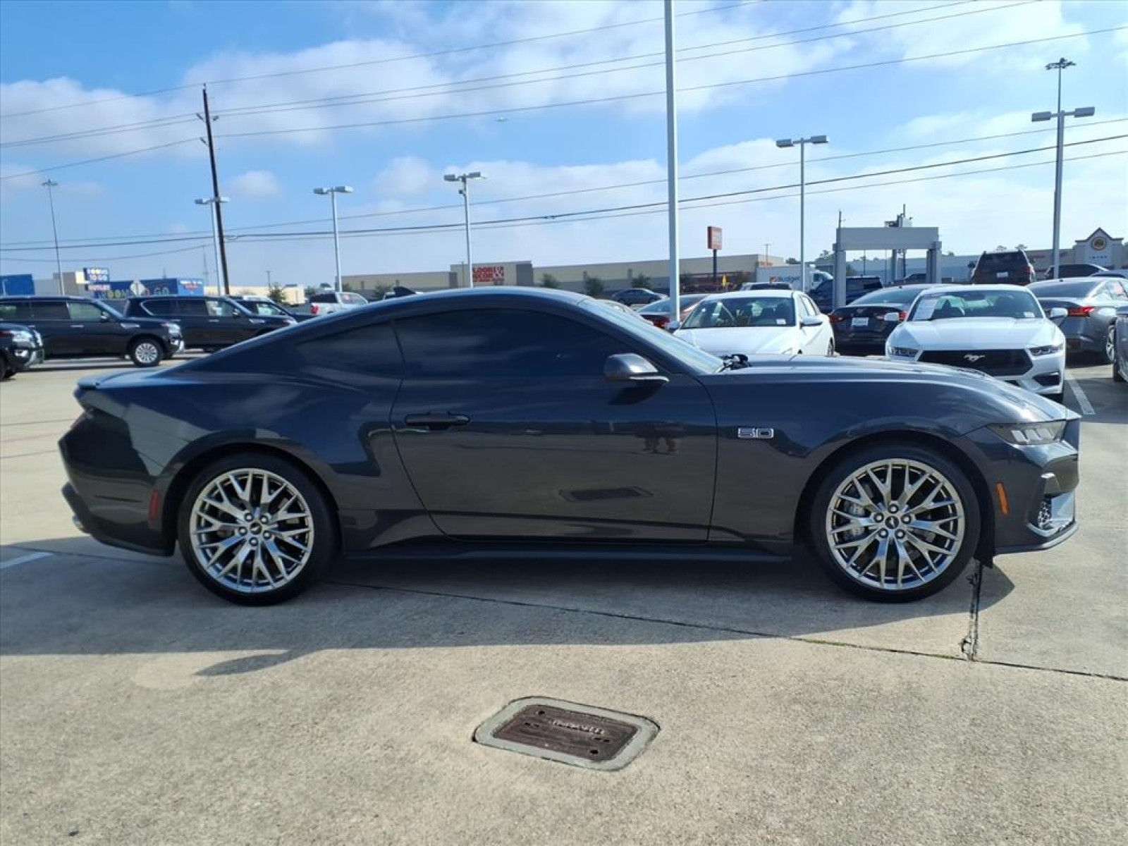 2024 Ford Mustang GT Premium Gray at Robbins Nissan