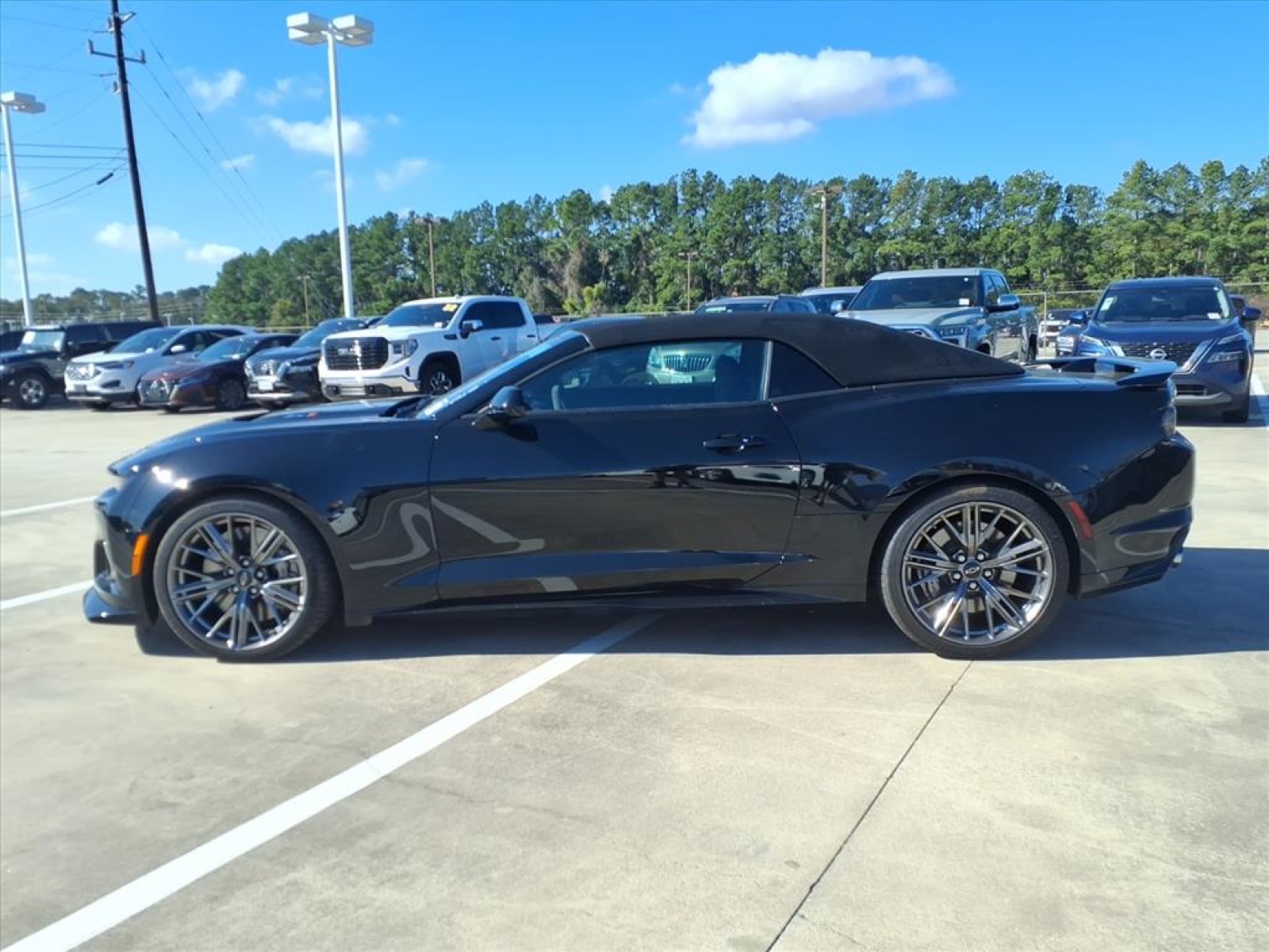 2022 Chevrolet Camaro ZL1 Black at AutoNation Ford Gulf Fwy