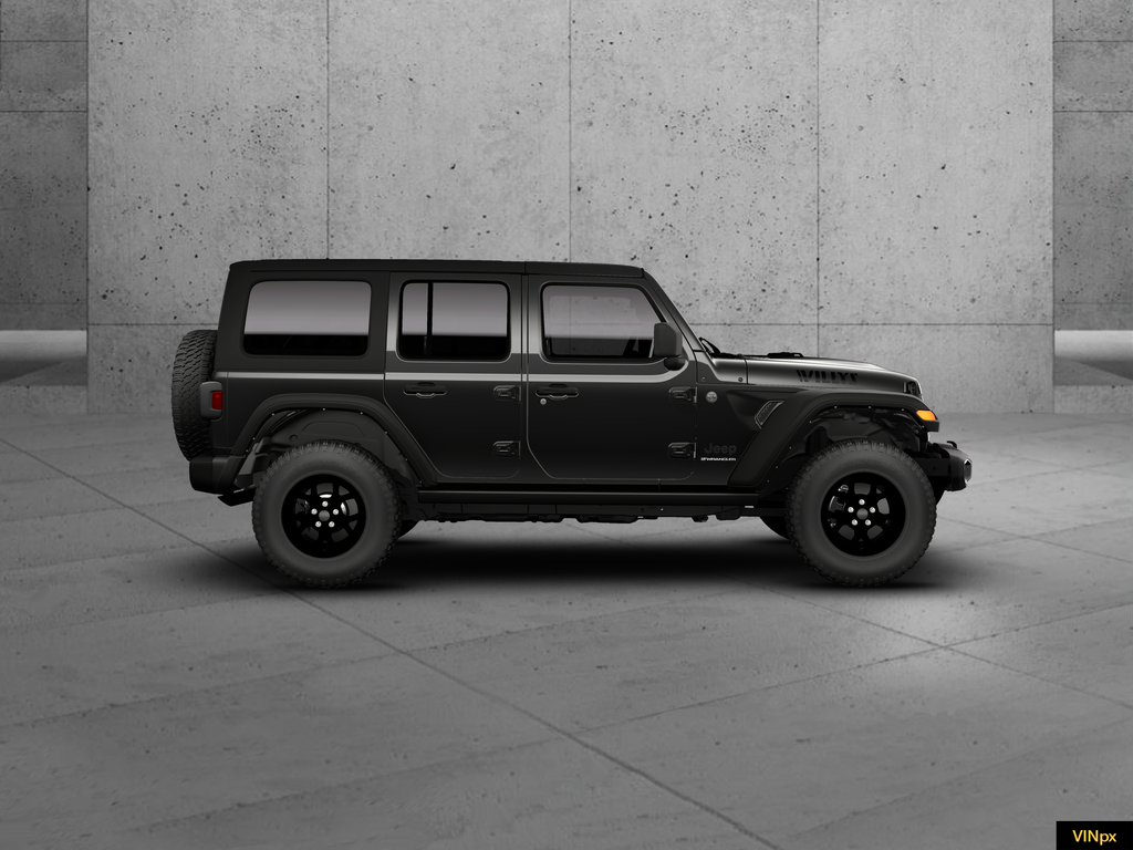 New 2026 Black Clear-Coat Exterior Paint Jeep Willys image 8