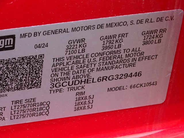 2024 Chevrolet Silverado 1500 ZR2 photo 9