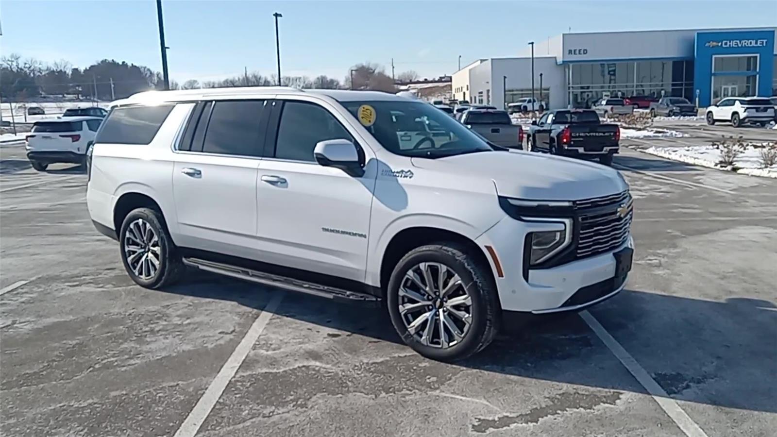 Certified 2025 Chevrolet Suburban High Country with VIN 1GNS6GRL9SR230252 for sale in Kansas City