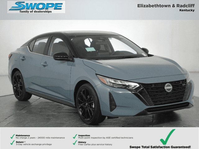 New 2025 Nissan Sentra SR Sedan in Elizabethtown #N25111210