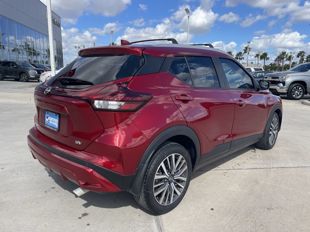 Certified 2023 Nissan Kicks SV with VIN 3N1CP5CVXPL563649 for sale in Edinburg, TX