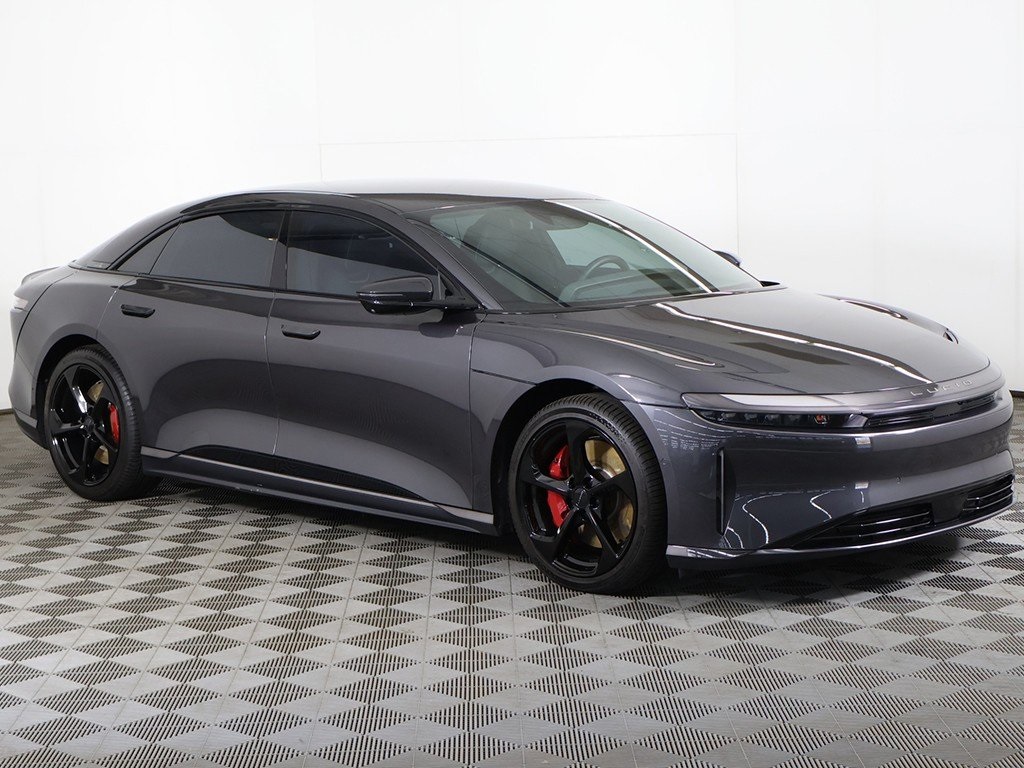 Used 2025 Lucid Air Grand Touring with VIN 50EA1GBA5SA007163 for sale in Streetsboro, OH