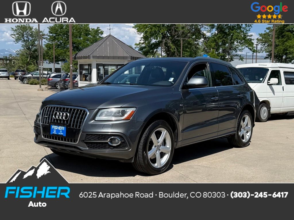 Used 2017 Daytona Gray Pearl Audi 2.0T Premium Plus image 1