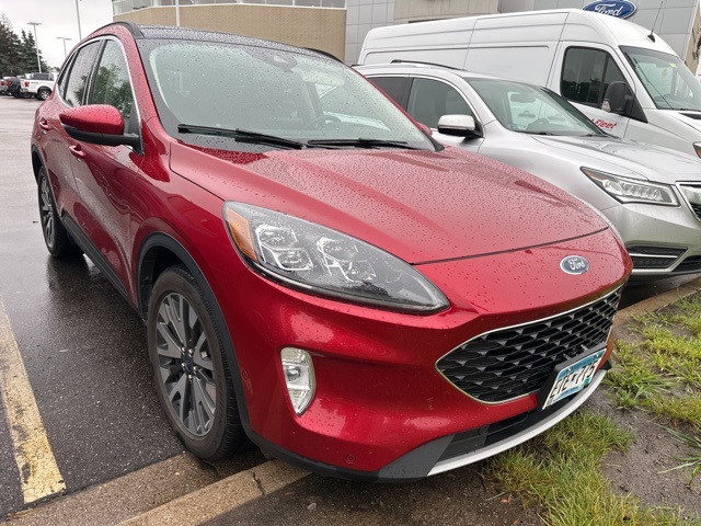 Used 2020 Ford Escape Titanium with VIN 1FMCU9J96LUA49215 for sale in Apple Valley, Minnesota