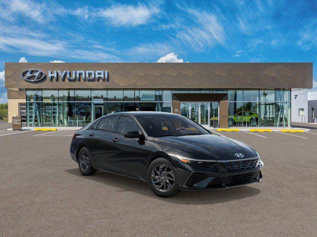2025 Hyundai Elantra Hybrid Blue photo 2