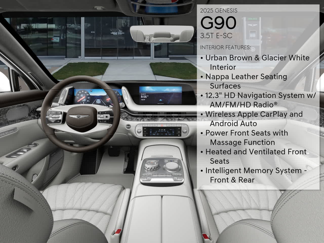 2025 Genesis G90 3.5T E-Supercharger photo 16