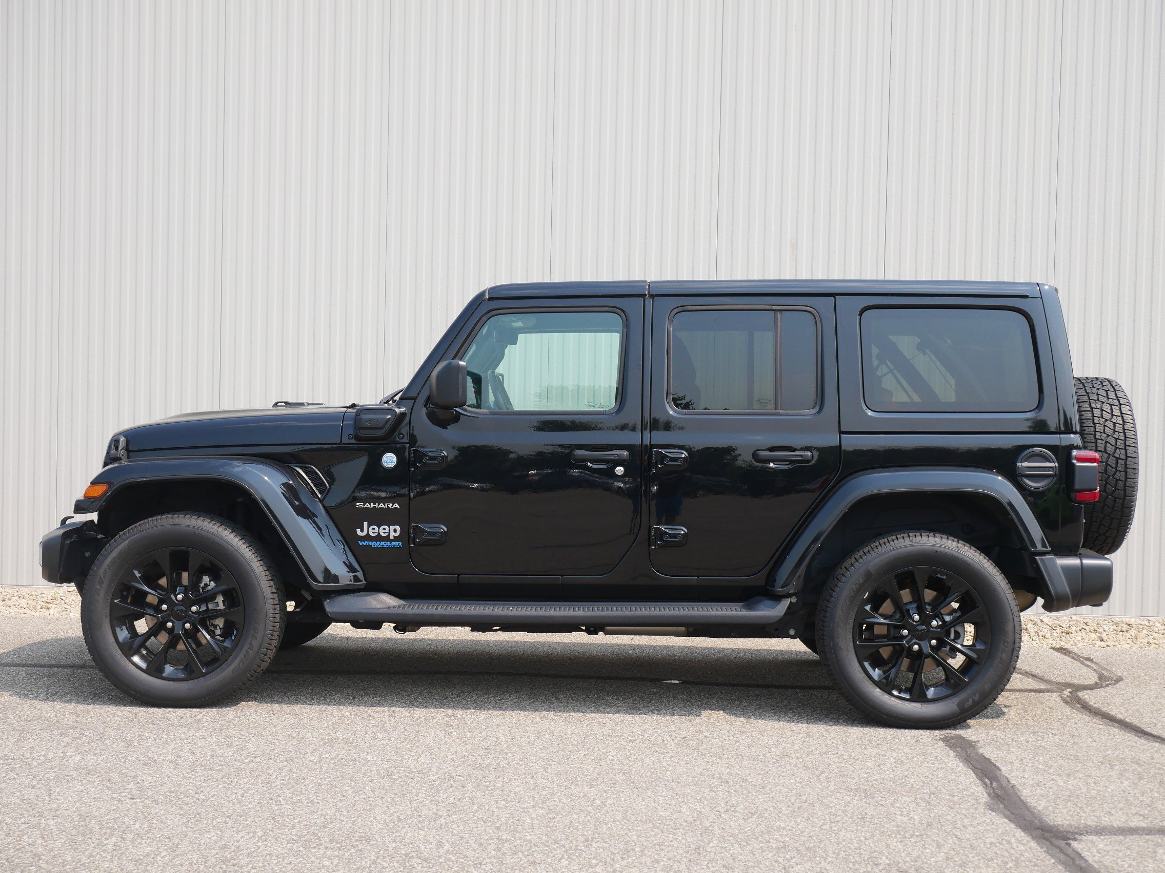 Used 2021 Jeep Wrangler Unlimited Sahara 4XE with VIN 1C4JJXP64MW774274 for sale in Hastings, Minnesota