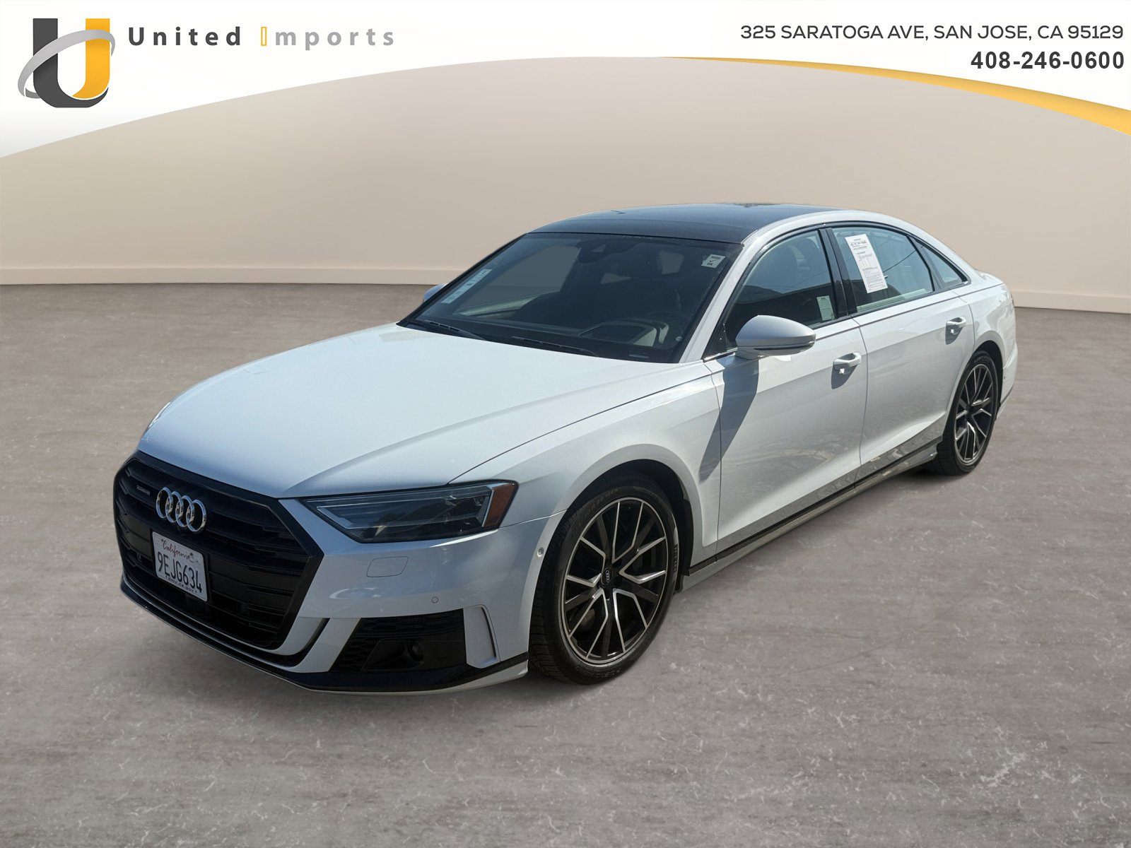 Used 2020 Glacier White Metallic Audi  image 1
