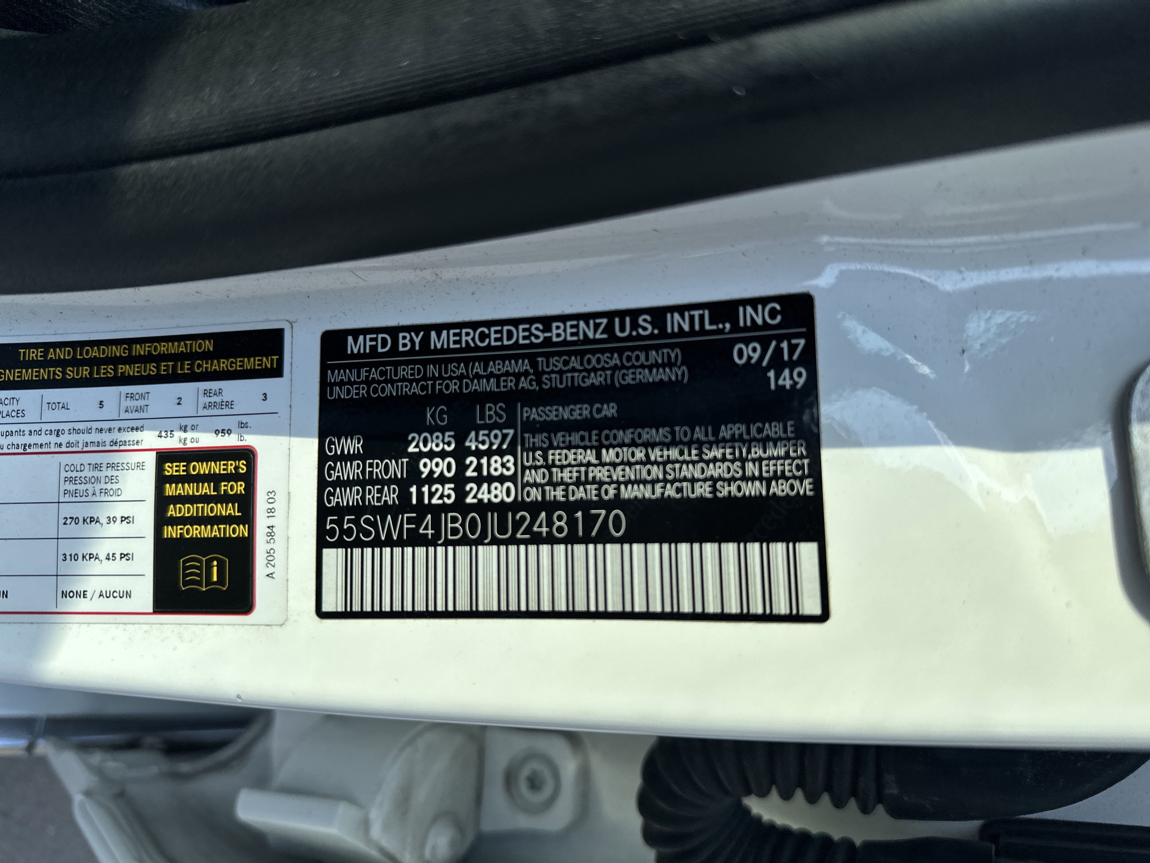 2018 Mercedes Benz C 300 photo 24