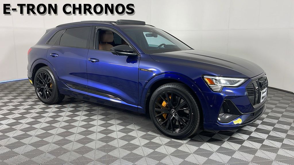 Used 2022 Blue Audi Chronos image 1