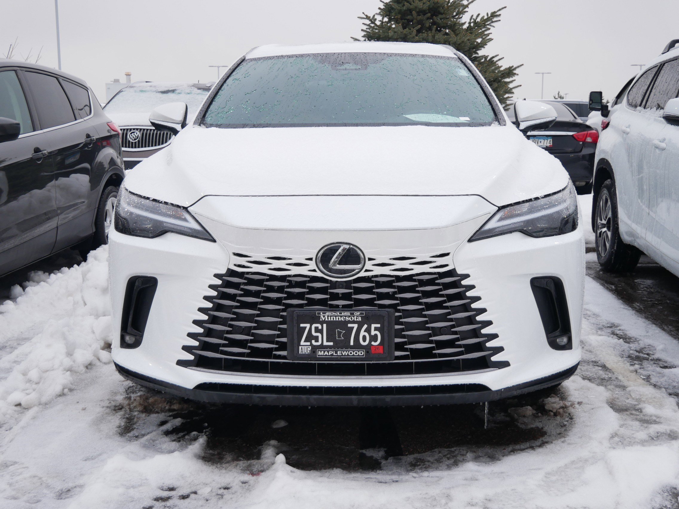 Used 2023 Lexus RX 350 with VIN 2T2BAMCA4PC022922 for sale in Brooklyn Center, Minnesota