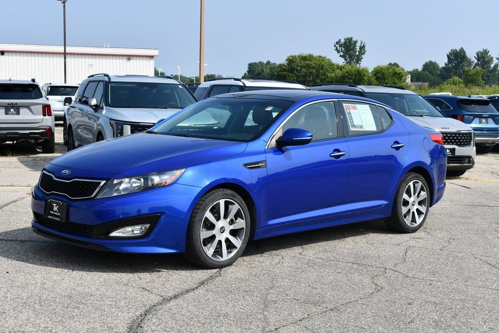 Used 2013 Kia Optima SX with VIN 5XXGR4A68DG110796 for sale in Rochester, Minnesota