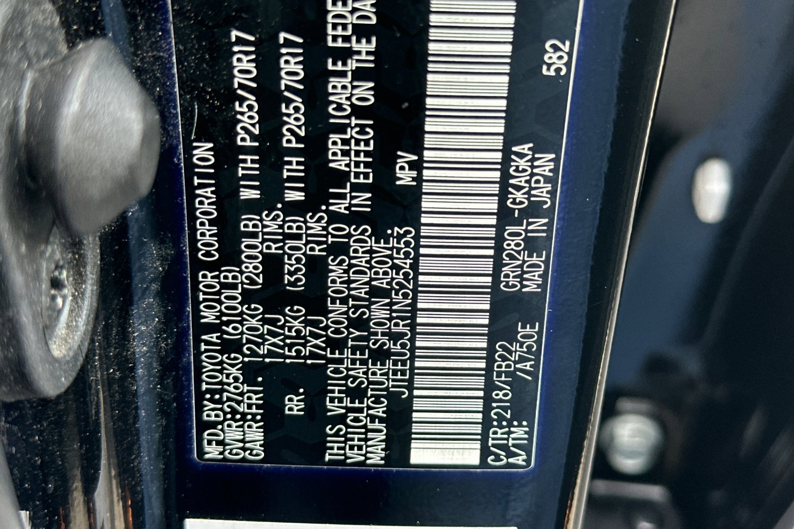 2022 Toyota 4Runner SR5 photo 28