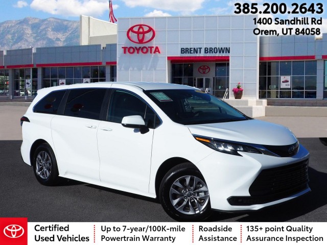 Certified Pre-Owned 2023 Toyota Sienna LE Van/Minivan in Orem #U16226 ...