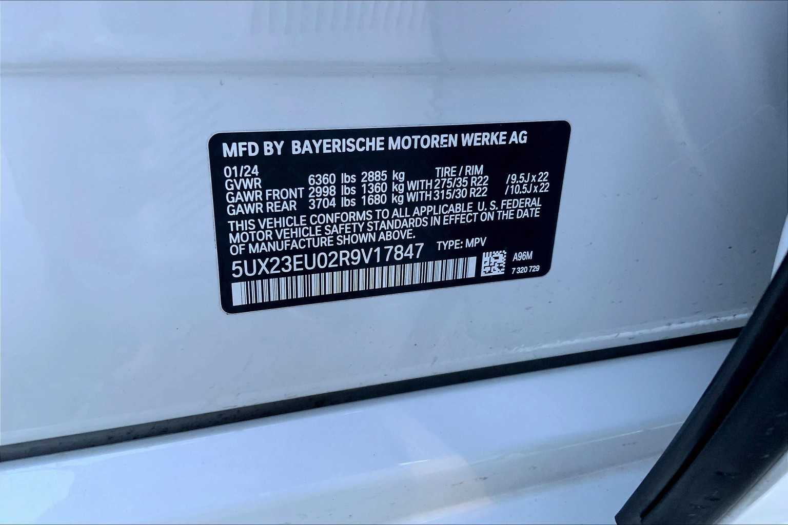 2024 Bmw X5 xDrive40i photo 32