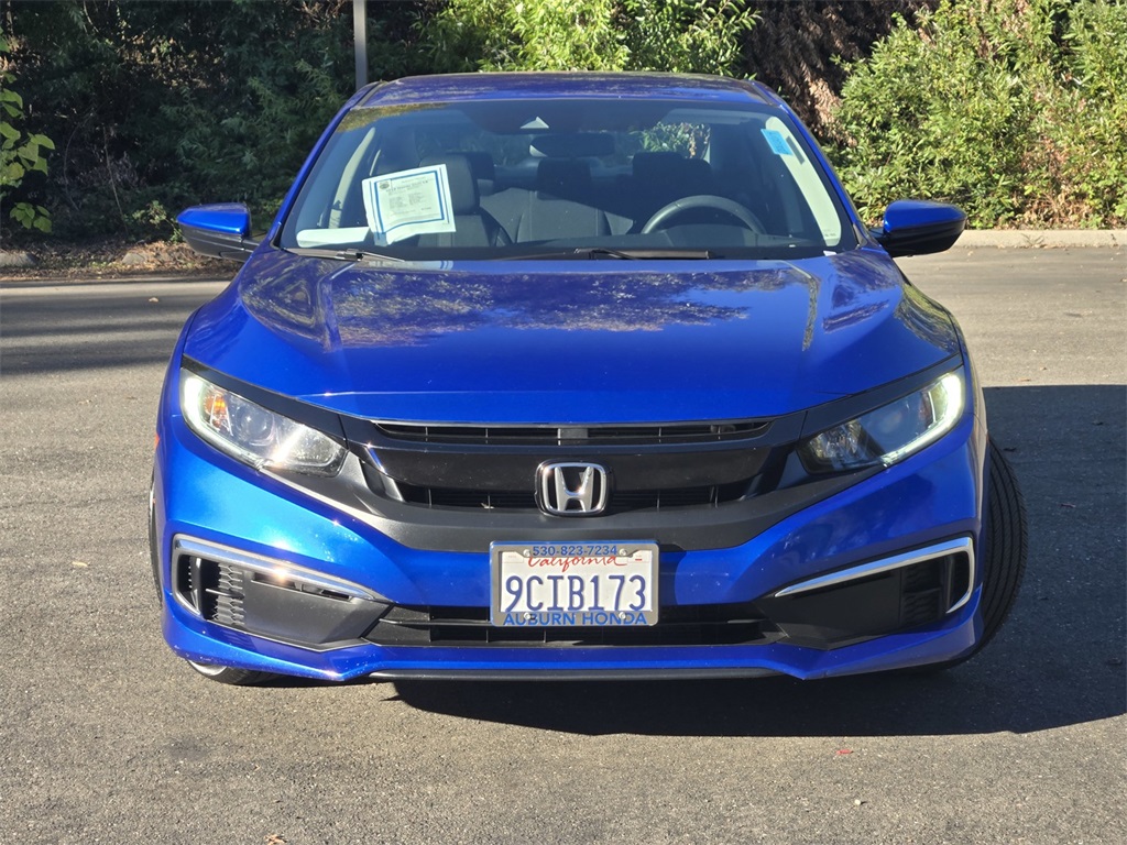 Used 2019 Honda Civic LX with VIN 19XFC2F67KE036934 for sale in Auburn, CA
