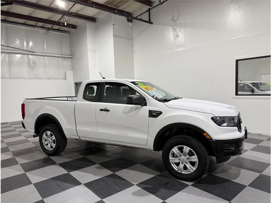 Used 2021 White Ford XL Pickup 2D 6 ft image 1