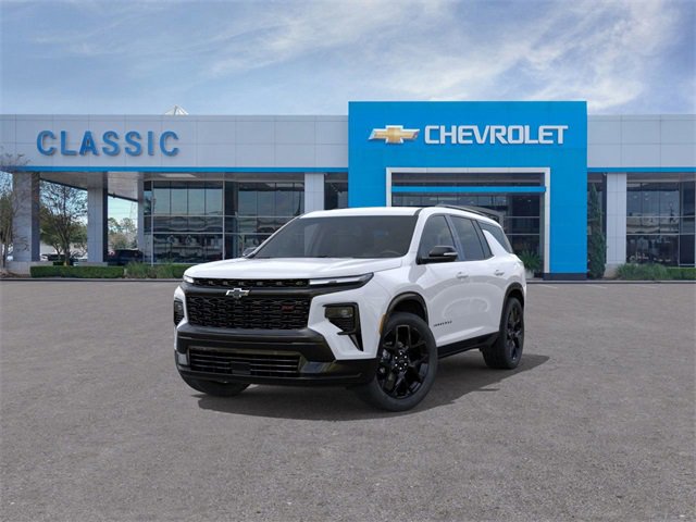 2026 Chevrolet Traverse RS White at Classic Elite Chevrolet Hwy 6
