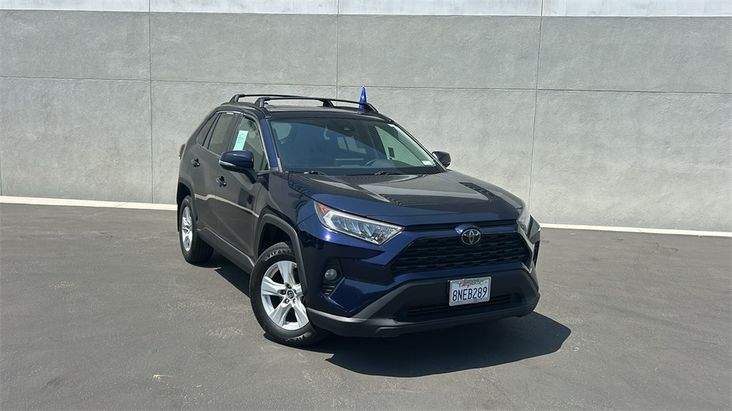 Certified Used 2019 Blue Toyota XLE image 1