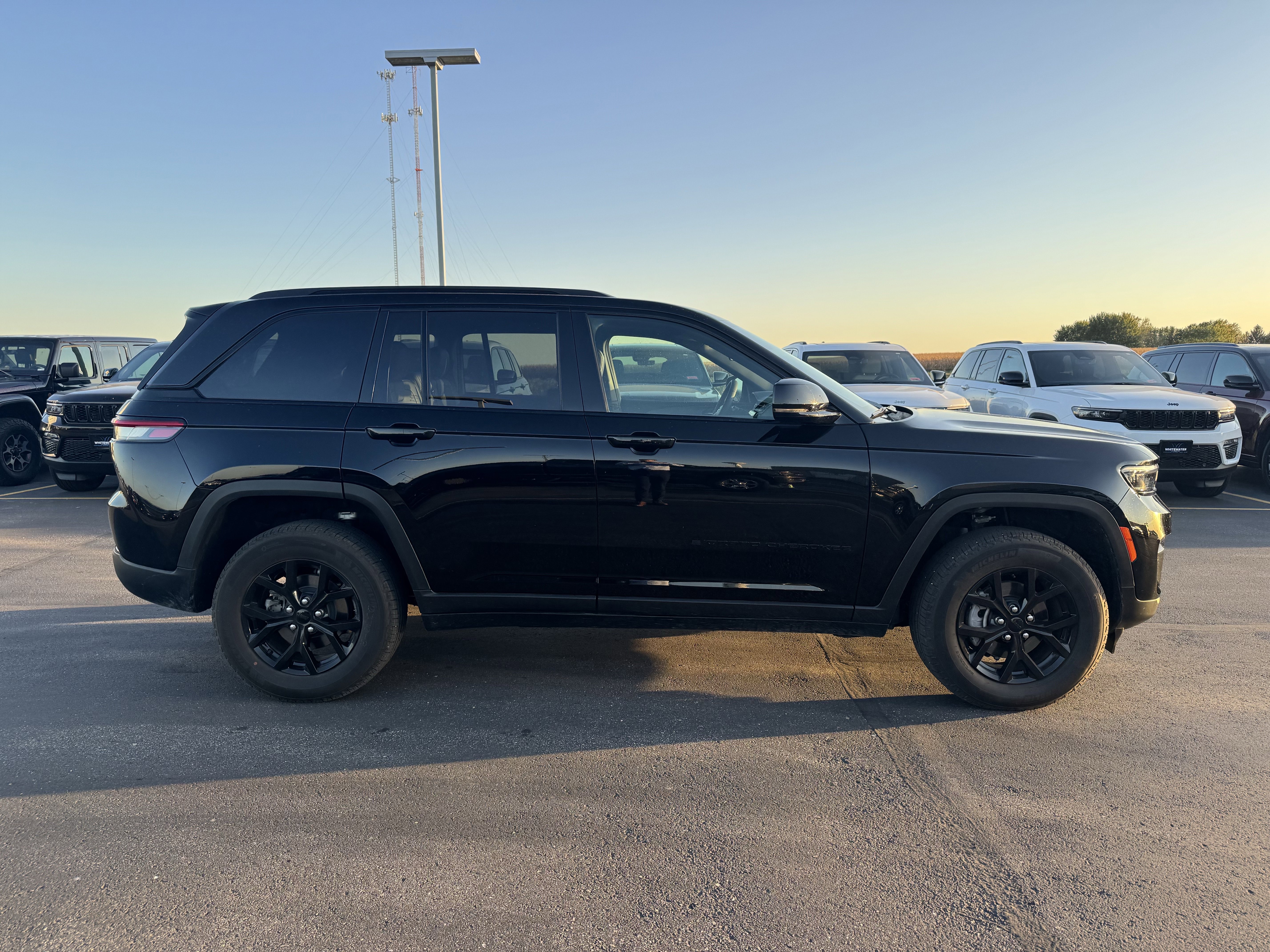 Certified 2025 Jeep Grand Cherokee Altitude with VIN 1C4RJHAG4SC317909 for sale in Saint Charles, Minnesota