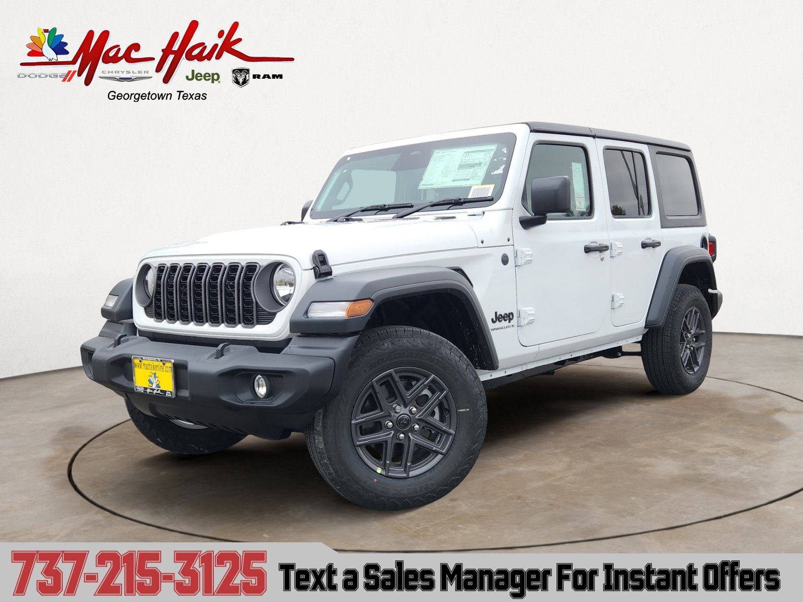2026 Jeep Wrangler 4-Door Sport RHD's photo