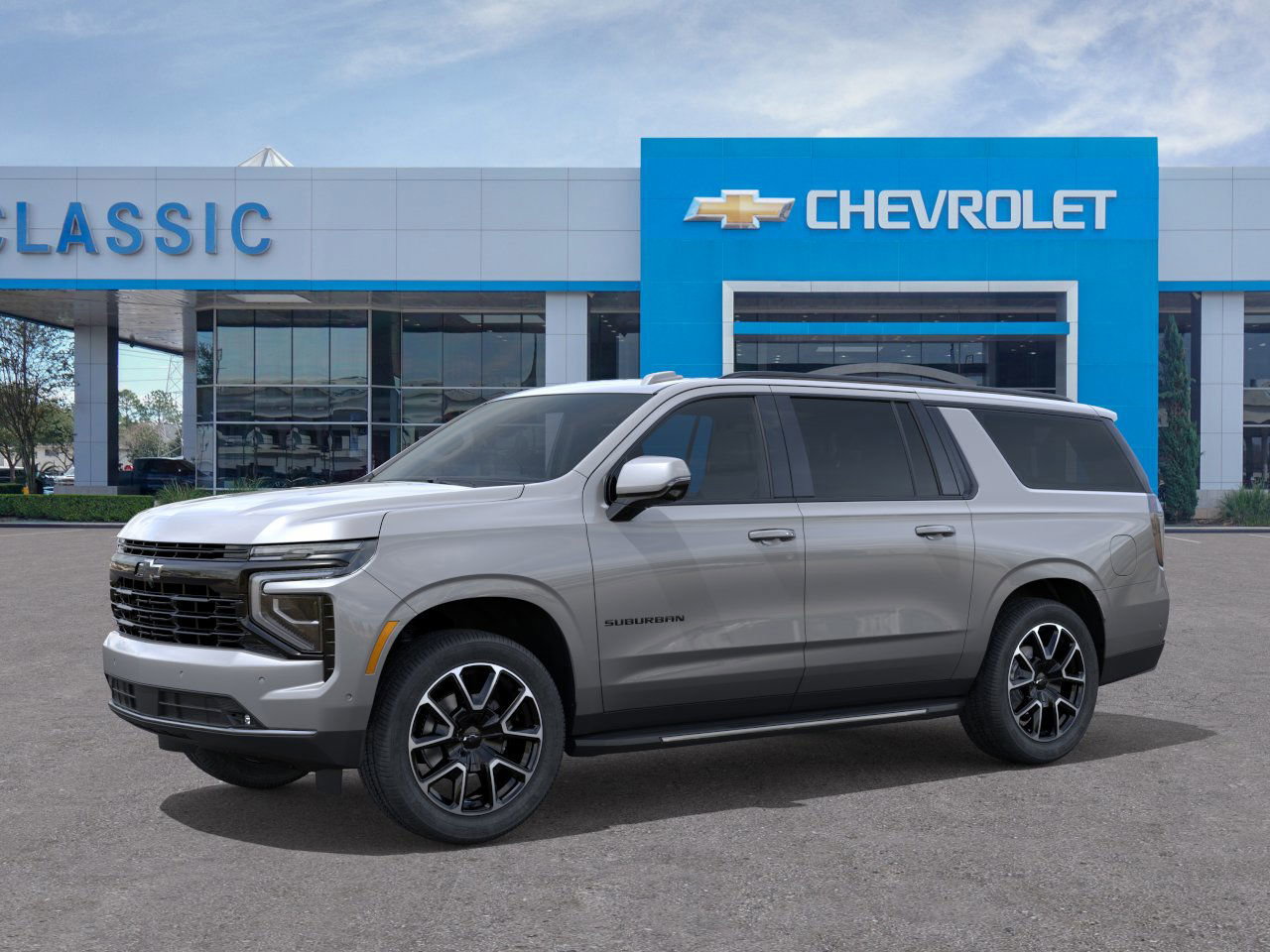 2026 Chevrolet Suburban RST Gray at Classic Elite Chevrolet Hwy 6