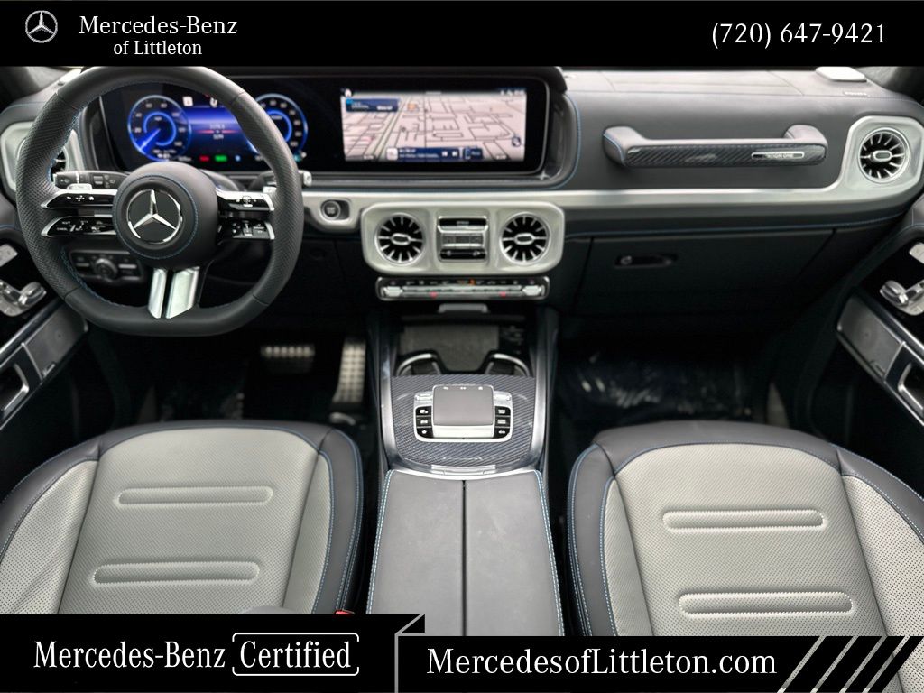 Certified 2025 Mercedes-Benz G-Class G580 with VIN W1NWM0AB4SX028353 for sale in Littleton, CO