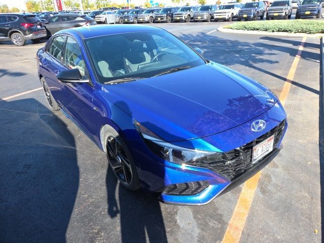 2023 Hyundai Elantra N Line photo 2
