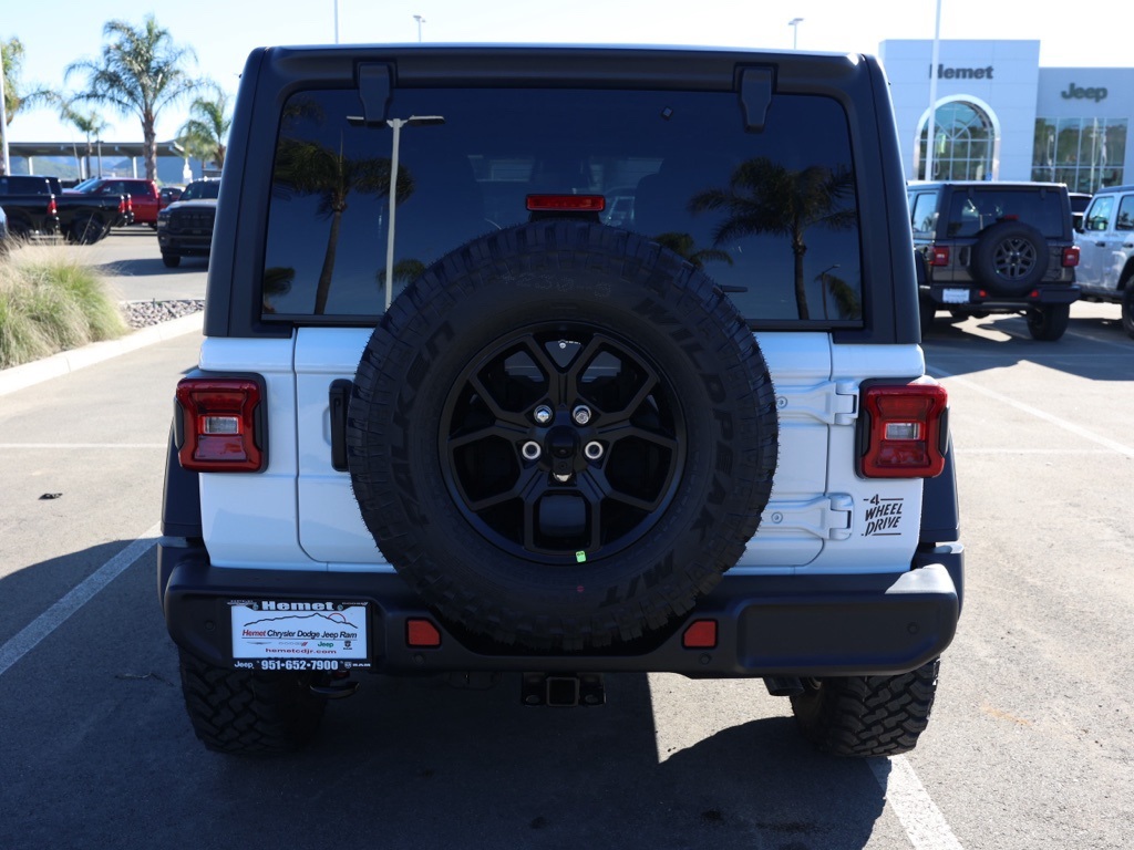 New 2026 Bright White Clear-Coat Exterior Paint Jeep Willys image 4