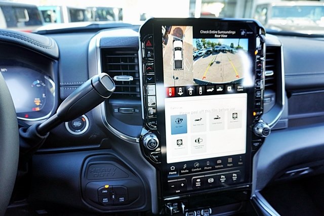 New 2026 Ceramic Gray Clear-Coat Exterior Paint RAM Laramie image 37