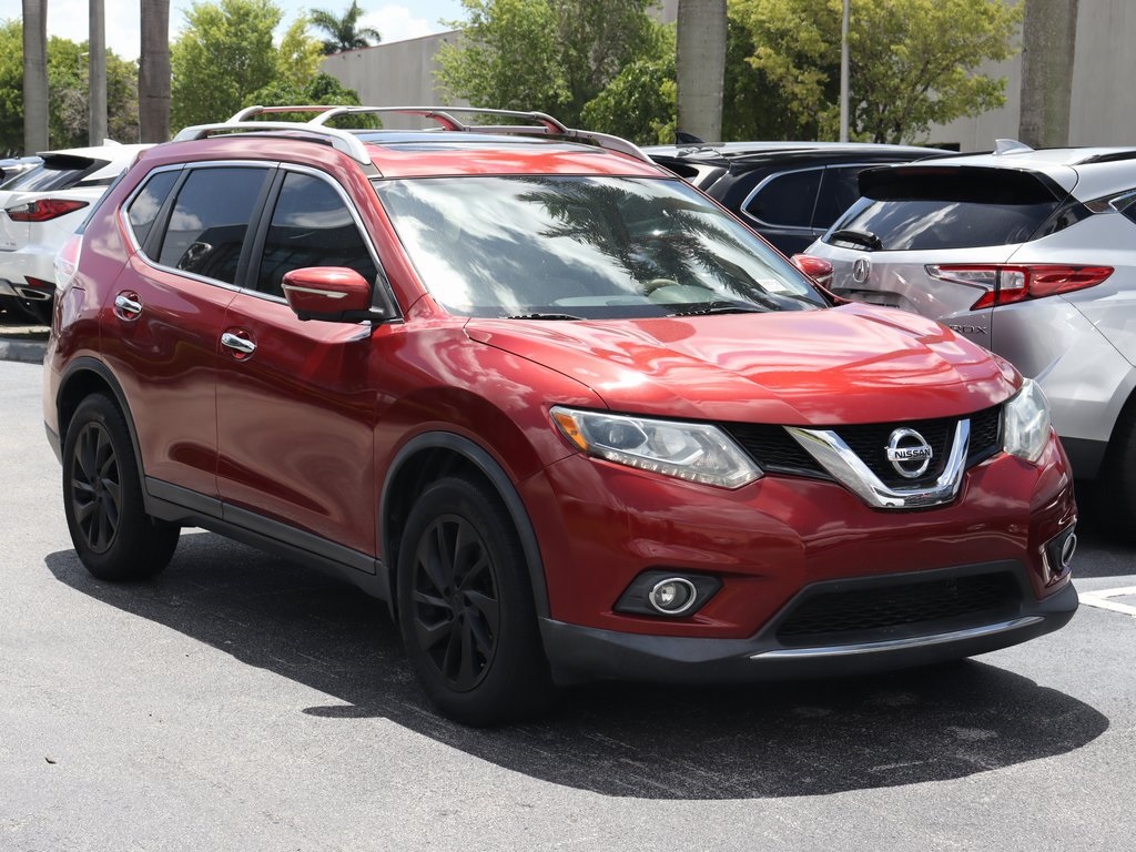 Used 2015 Nissan Rogue SL with VIN 5N1AT2MT0FC799390 for sale in Doral, FL