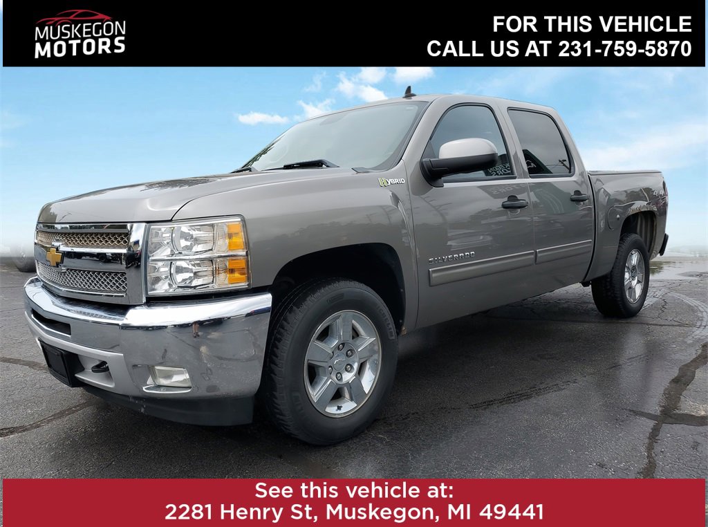 Used 2012 Chevrolet Silverado 1500 2HY with VIN 3GCUKUEJ5CG303618 for sale in Muskegon, MI