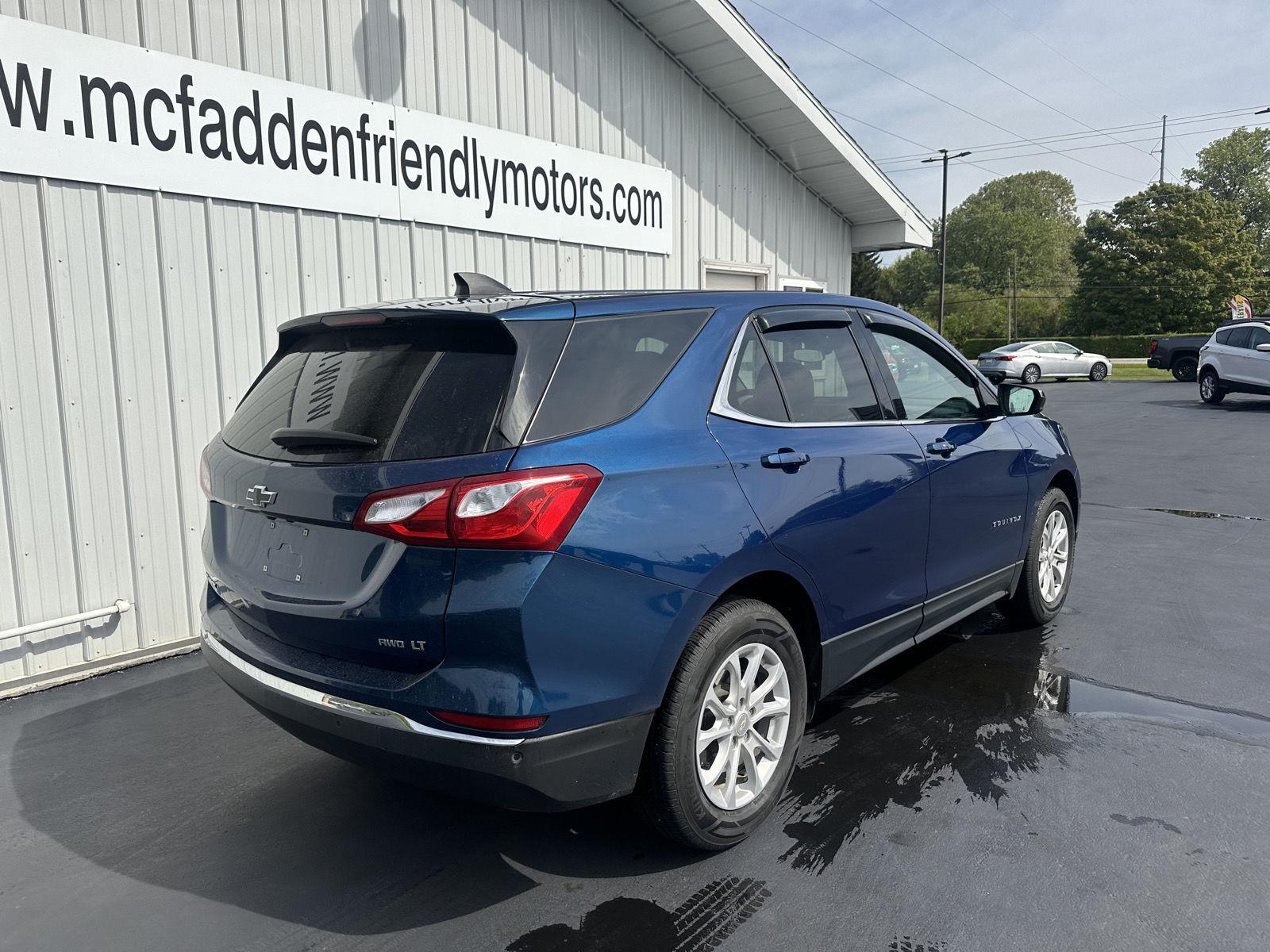 Used 2020 Chevrolet Equinox LT with VIN 3GNAXTEV3LL218194 for sale in South Haven, MI