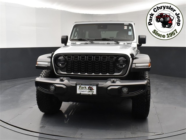 Used 2024 Jeep Wrangler 4-Door Willys with VIN 1C4PJXDN0RW104640 for sale in Burnsville, Minnesota