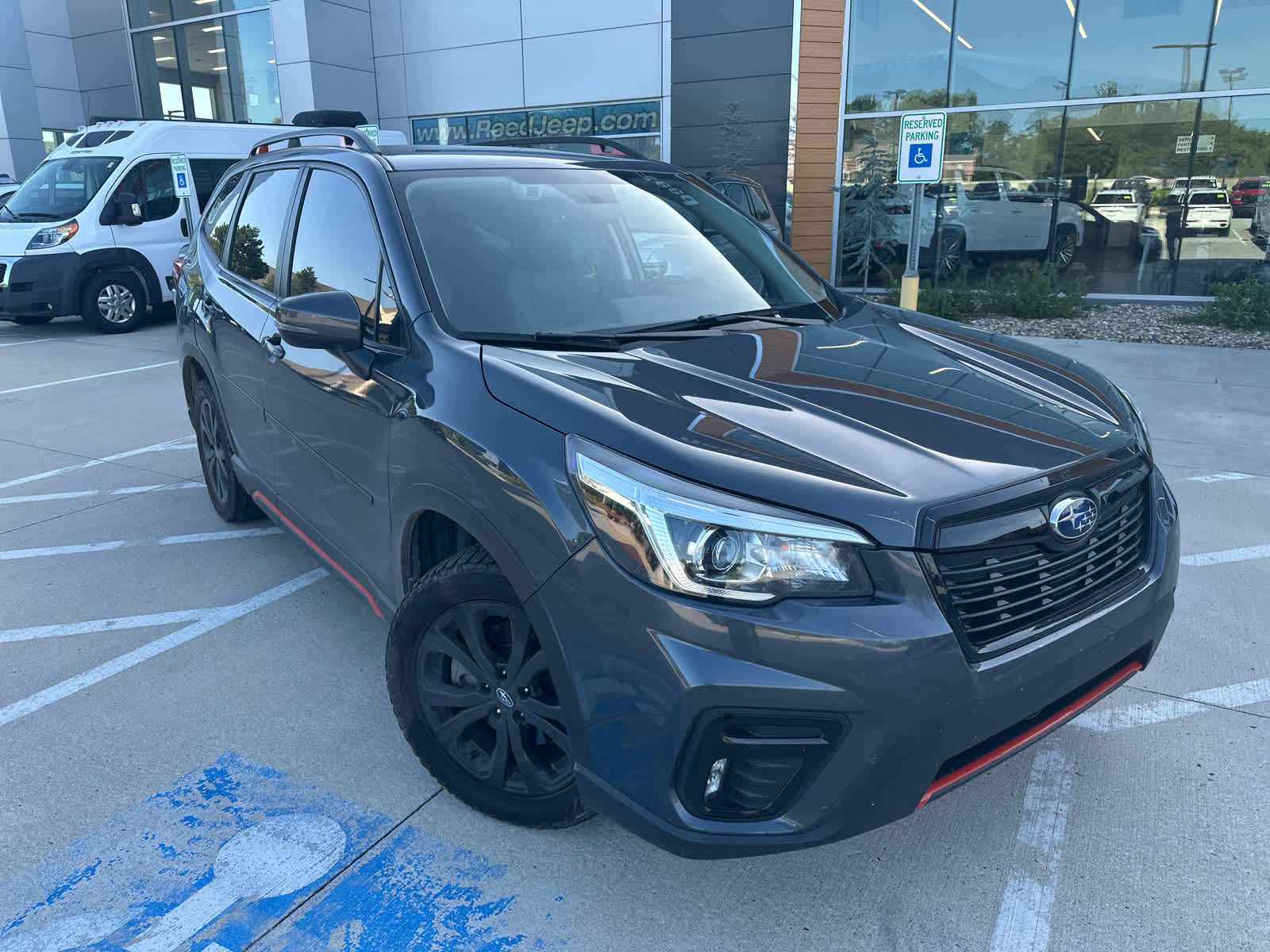 Used 2020 Subaru Forester Sport with VIN JF2SKARC6LH503335 for sale in Kansas City