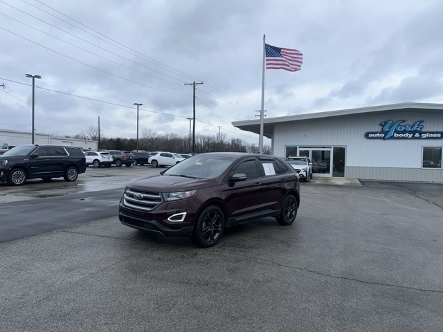 Used 2018 Ford Edge SEL with VIN 2FMPK3J95JBC22665 for sale in Brazil, IN