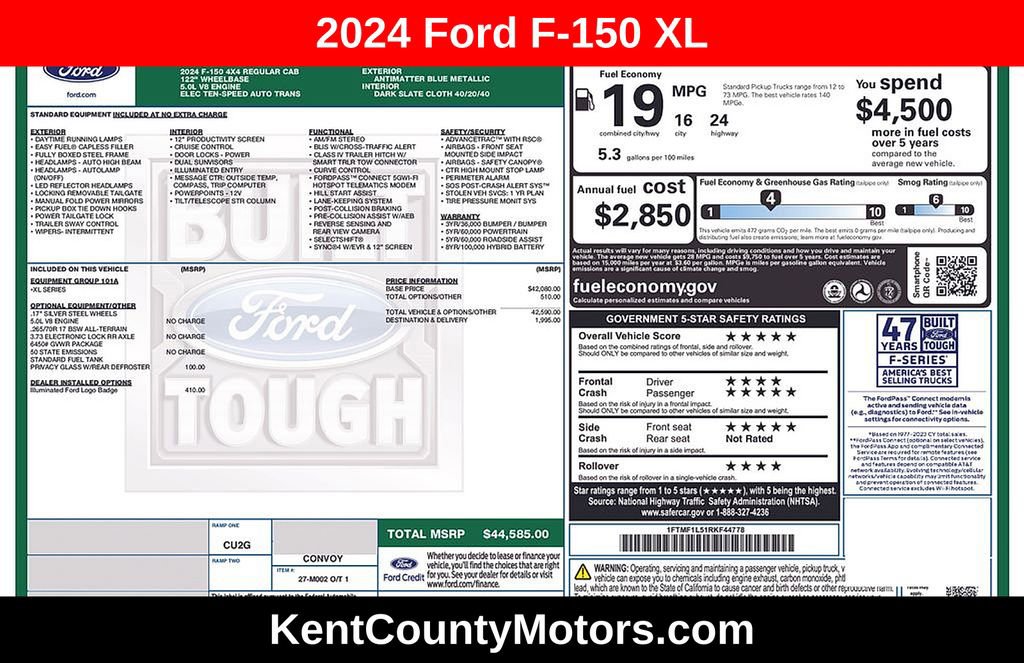 2024 Ford F-150 XL's photo