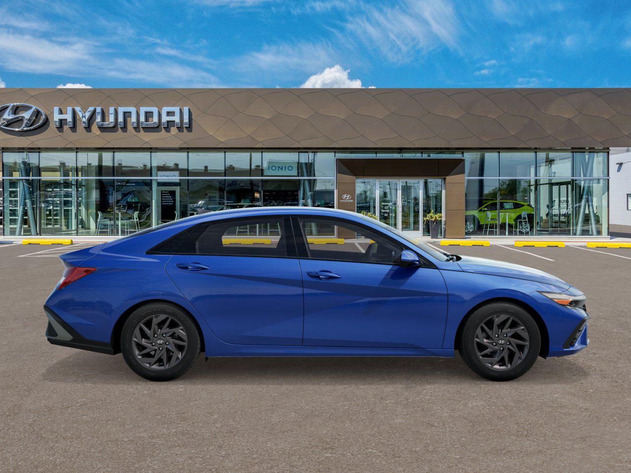 2025 Hyundai Elantra Hybrid Blue photo 7