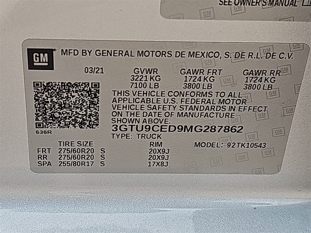 2021 Gmc Sierra 1500 Elevation photo 37