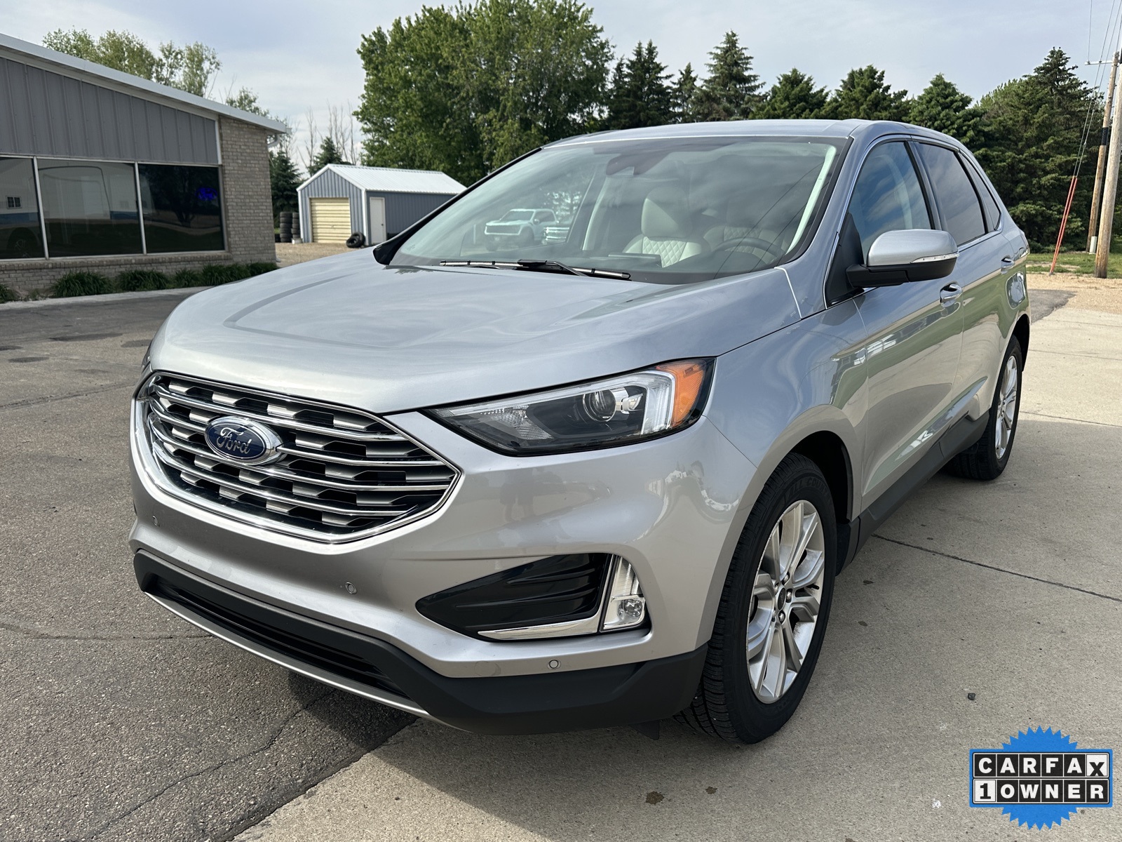 Used 2024 Ford Edge Titanium with VIN 2FMPK4K92RBA37182 for sale in Luverne, Minnesota