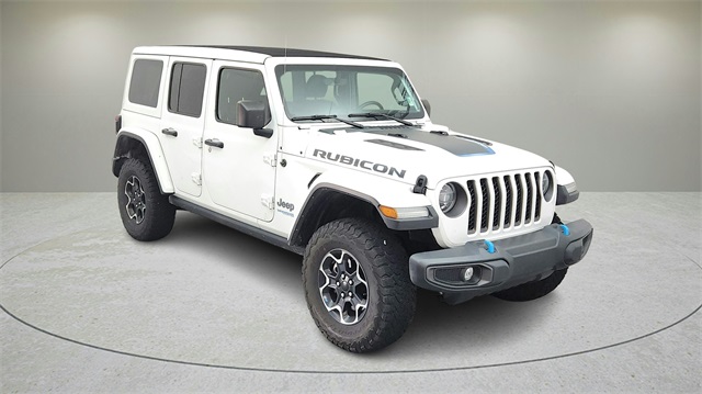 Used 2022 Jeep Wrangler Unlimited Rubicon 4XE with VIN 1C4JJXR69NW260757 for sale in Rochester, Minnesota