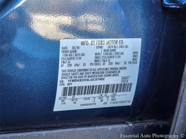 2020 FORD EXPLORER - Image 32