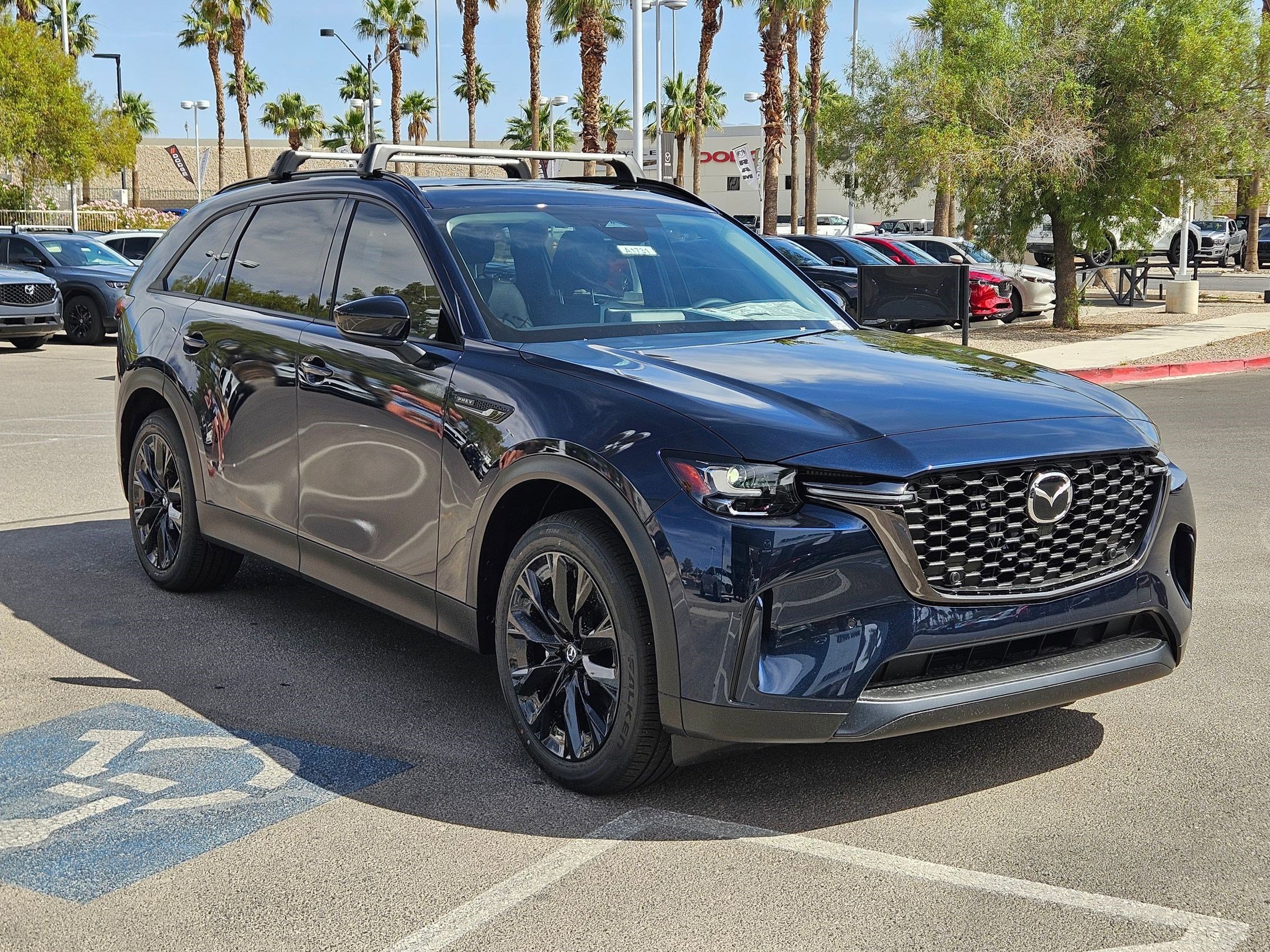 New 2025 Deep Crystal Blue Mica Mazda Premium Sport image 7